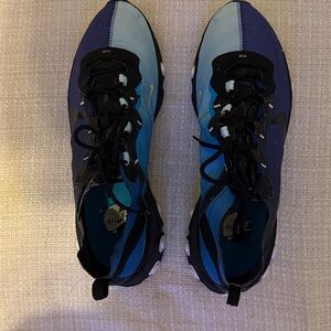 Men’s Nike React Element 55 Equinox Day and Night Dual-Tone Blue Sneakers